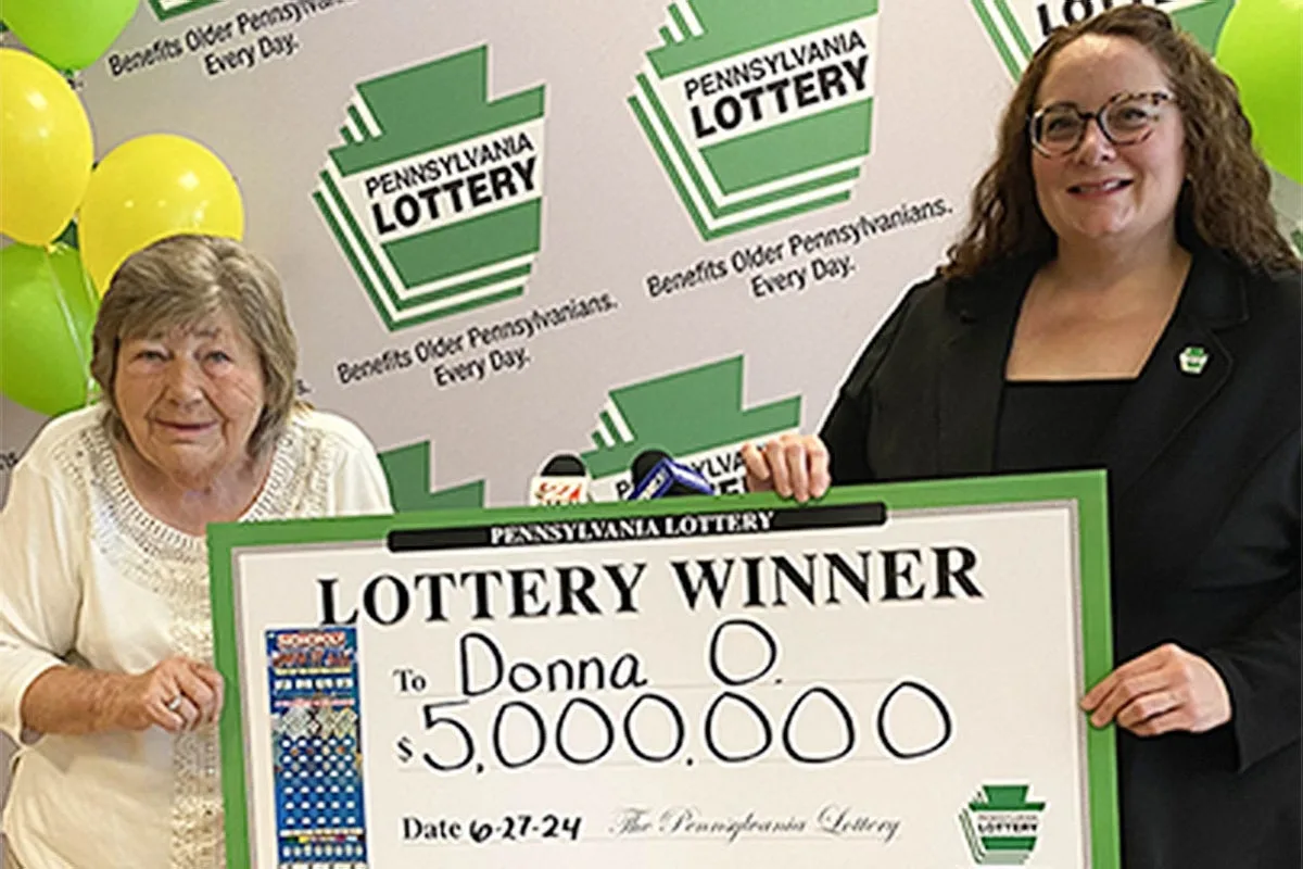 75-year-old senior lottery winner