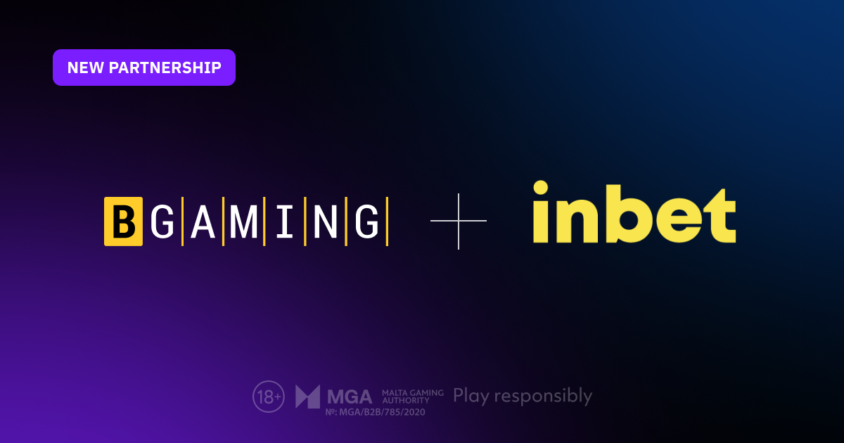 BGaming's Inbet partnership