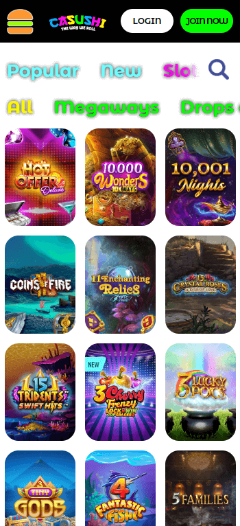 Casushi mobile game gallery