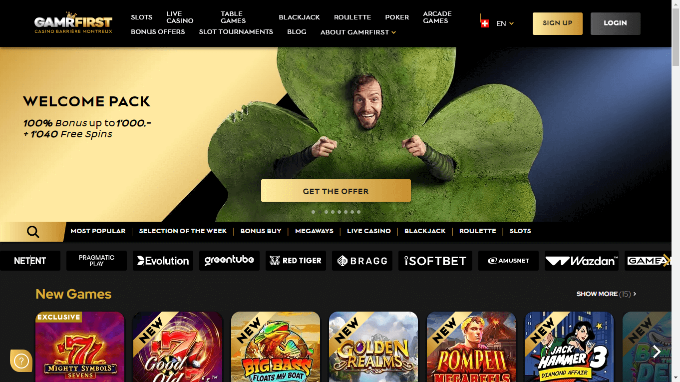 gamrfirst_casino_homepage_desktop
