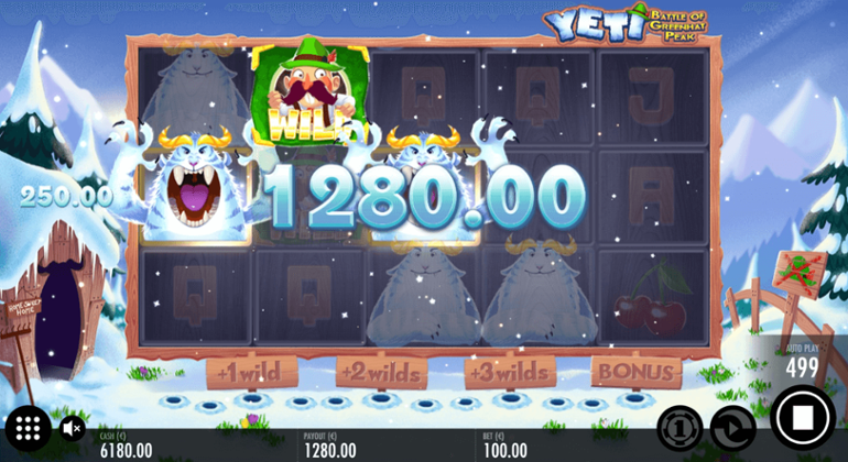 Yeti Battle of Greenhat Peak win
