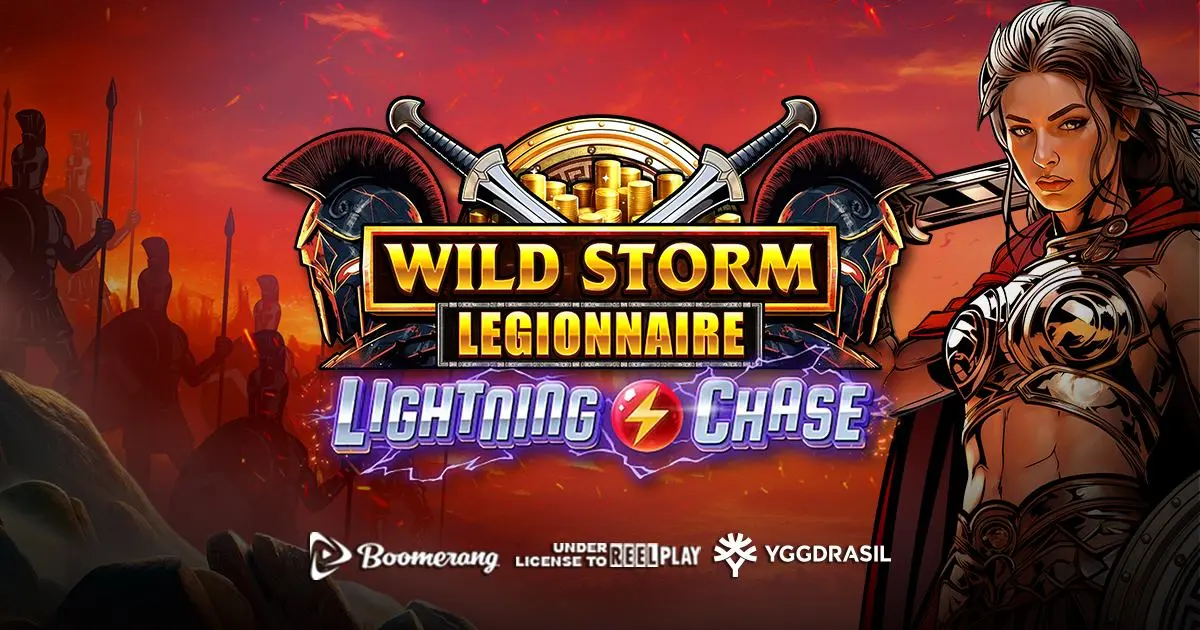 Wild Storm Legionnaire, new game by Boomerang Games and Yggdrasil