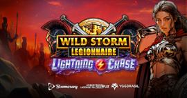 Wild Storm Legionnaire, new game by Boomerang Games and Yggdrasil