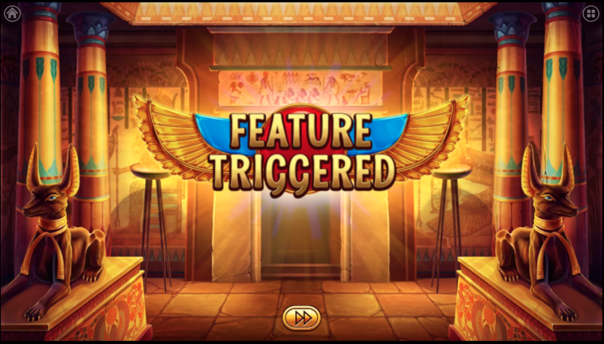 Egyptian Dreams Deluxe respin feature