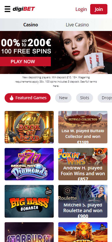 digibet_casino_homepage_mobile