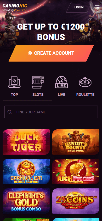 Casinonic casino online