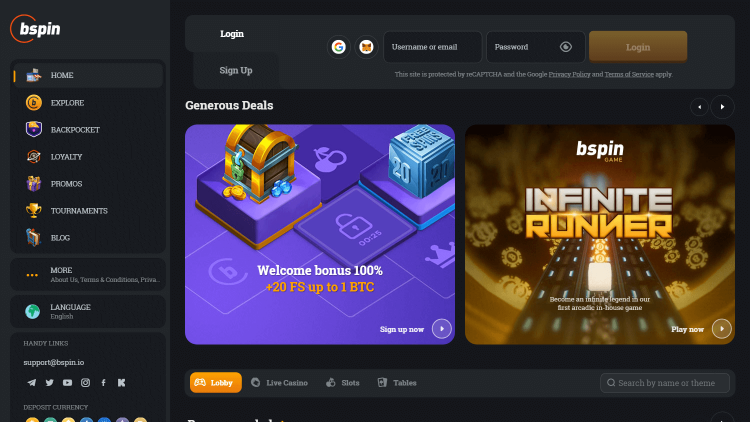 bspin.io_casino_homepage_desktop