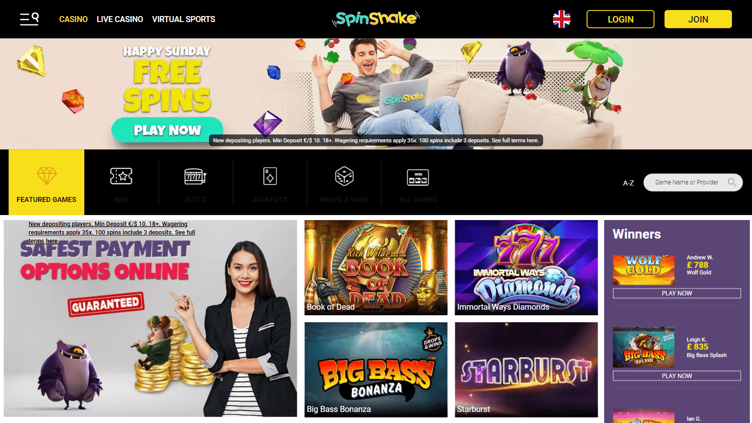 spinshake_casino_homepage_desktop