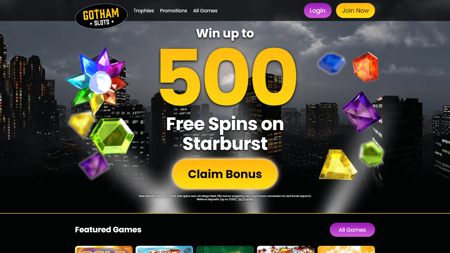 gotham_slots_casino_homepage_desktop