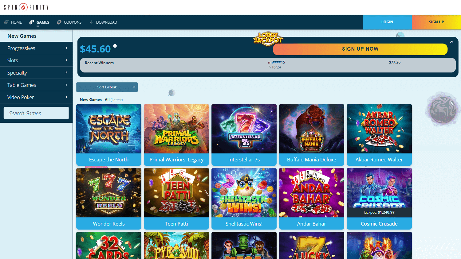 spinfinity_casino_game_gallery_desktop