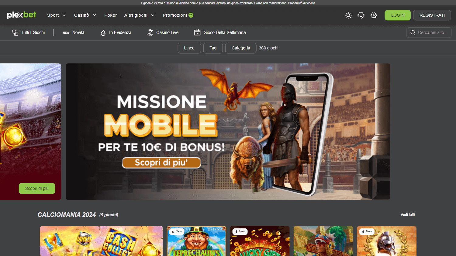 plexbet_casino_promotions_desktop