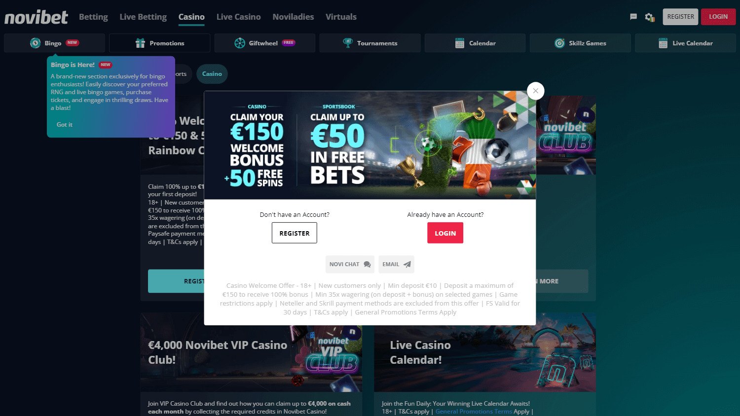 novibet_casino_ie_promotions_desktop