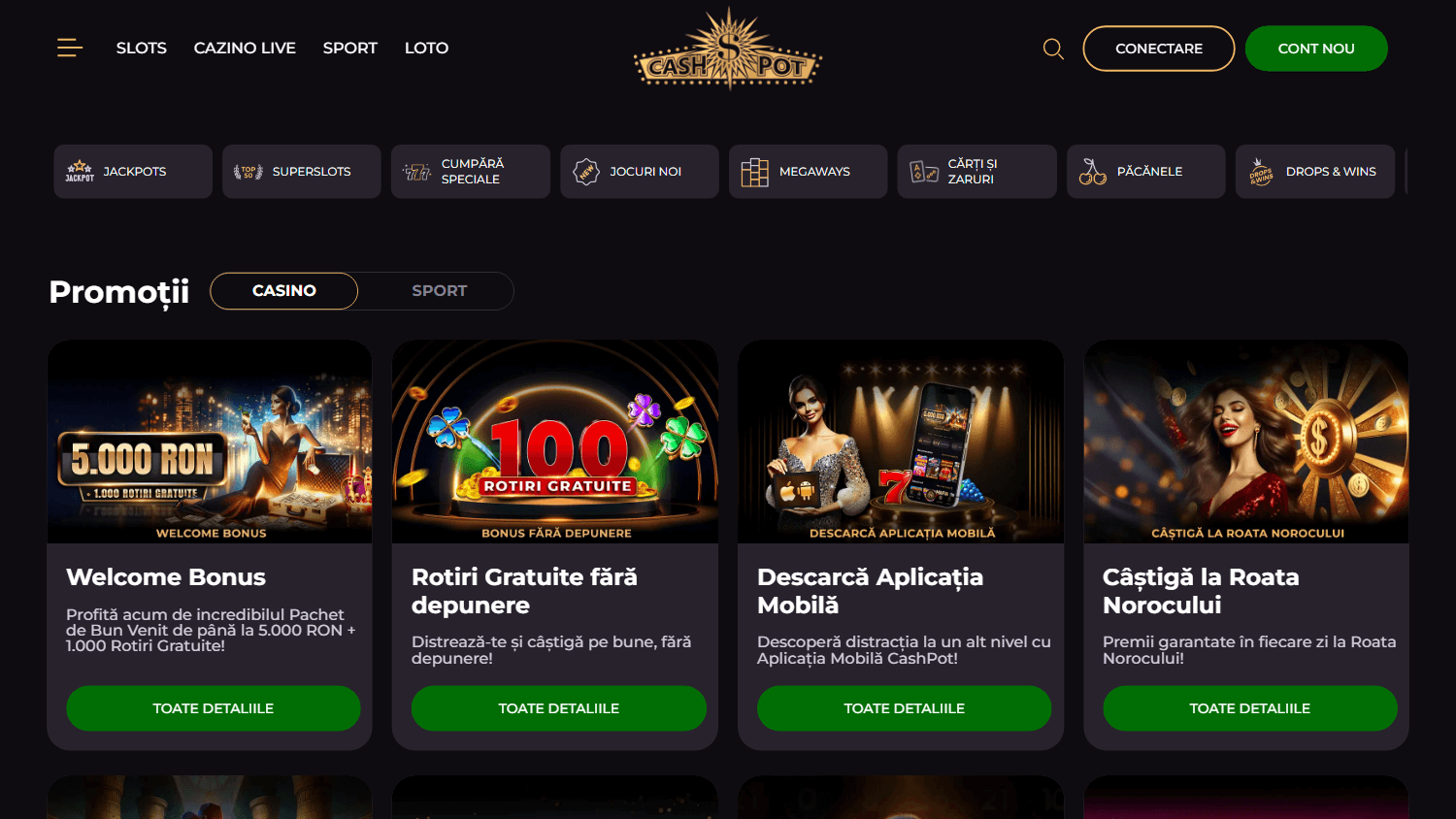 Cashpot casino online
