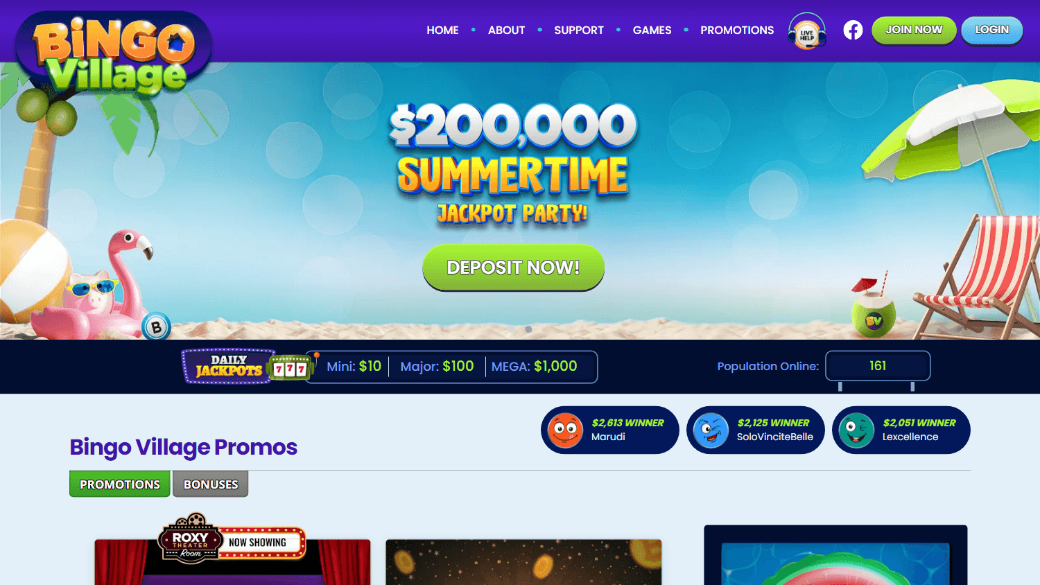 bingovillage_casino_promotions_desktop