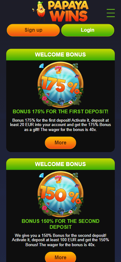 papaya_wins_casino_promotions_mobile