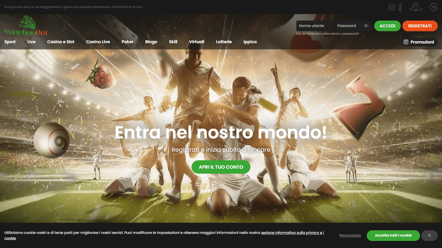 venetianbet_casino_homepage_desktop