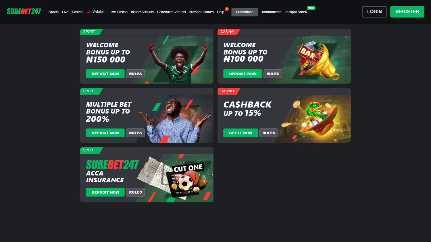 surebet247_casino_promotions_desktop