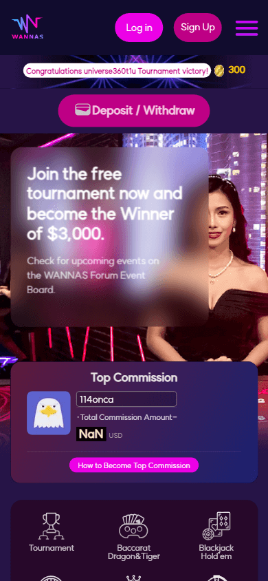 wannas_casino_homepage_mobile