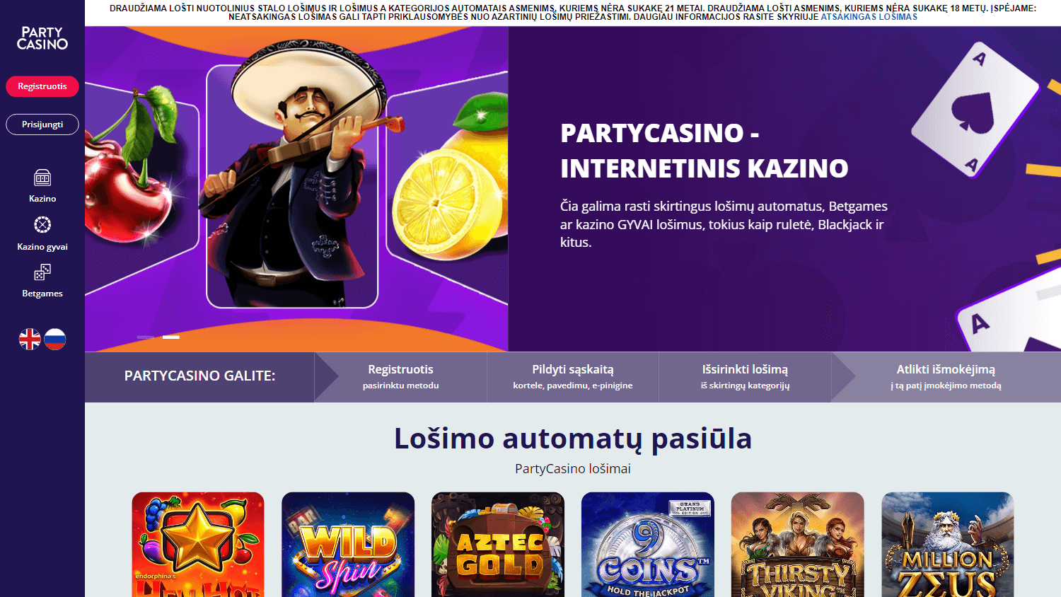 party_casino_lt_homepage_desktop