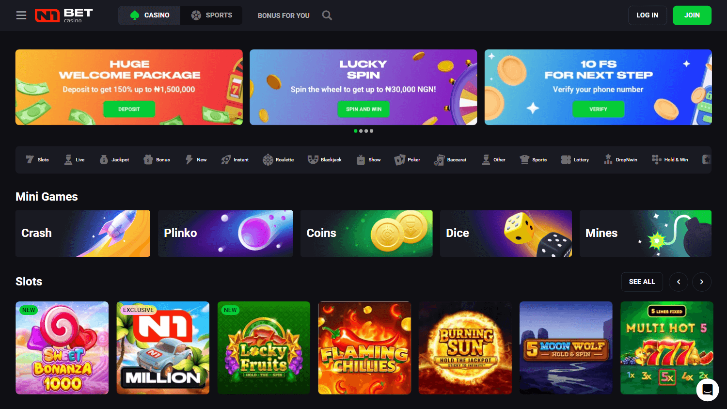 N1 Bet Casino NG Review 2025 | Expert and Player Reviews
