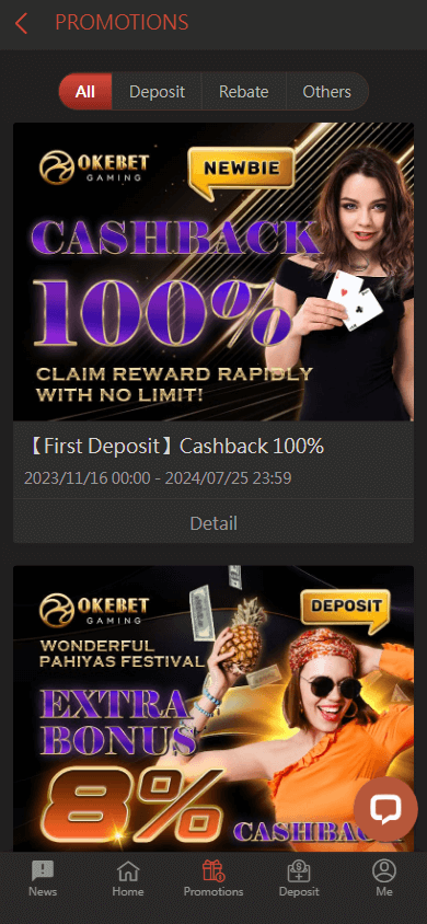 okebet_casino_promotions_mobile