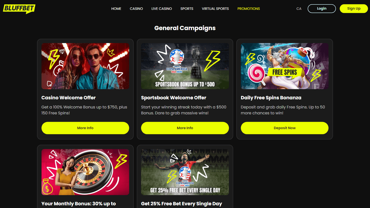 BluffBetPromocode Official: Bluffbet Casino App in Canada — Full Review