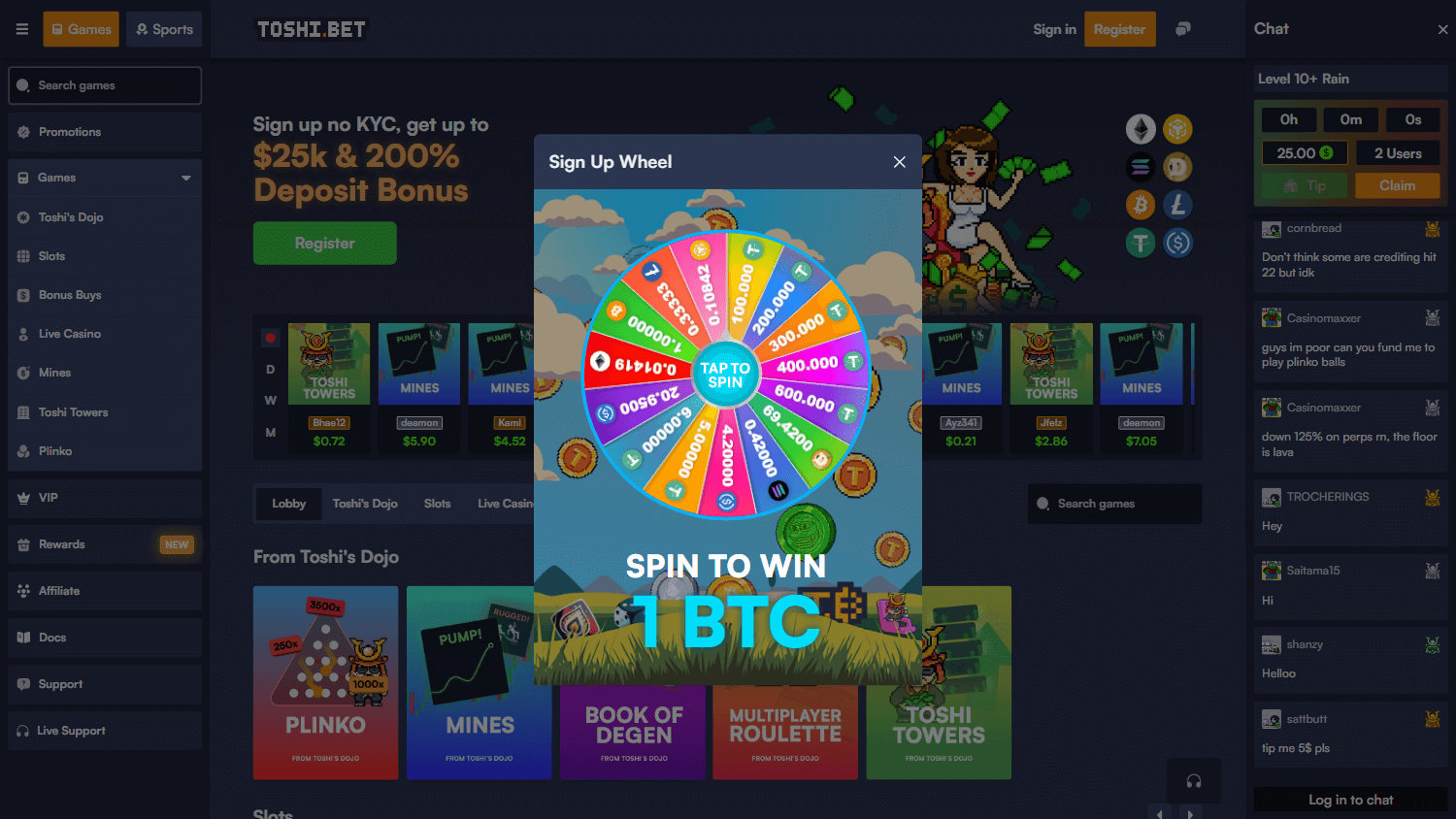 toshi_bet_casino_homepage_desktop