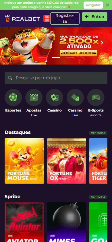 real_bet_casino_homepage_mobile