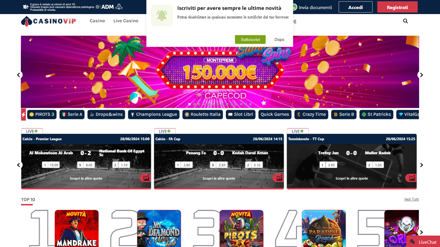 casinovip_homepage_desktop