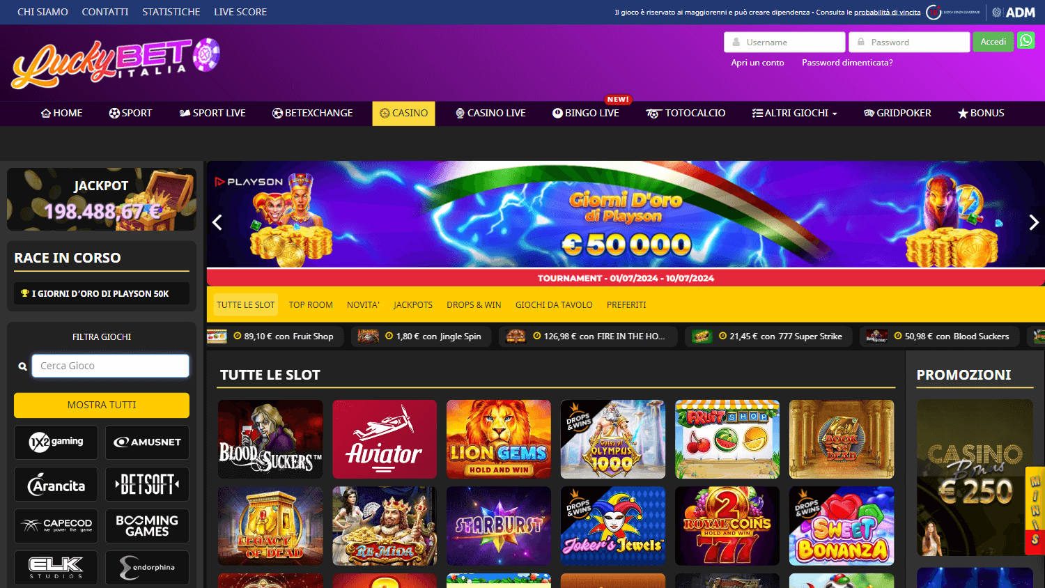 luckybet_italia_casino_game_gallery_desktop