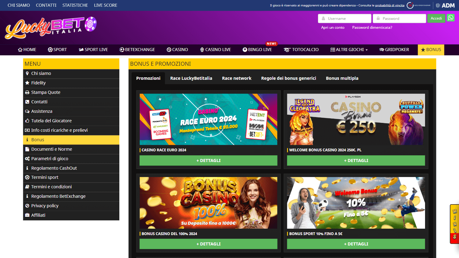 luckybet_italia_casino_promotions_desktop