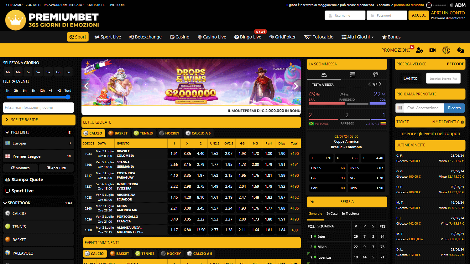 premiumbet_casino_homepage_desktop