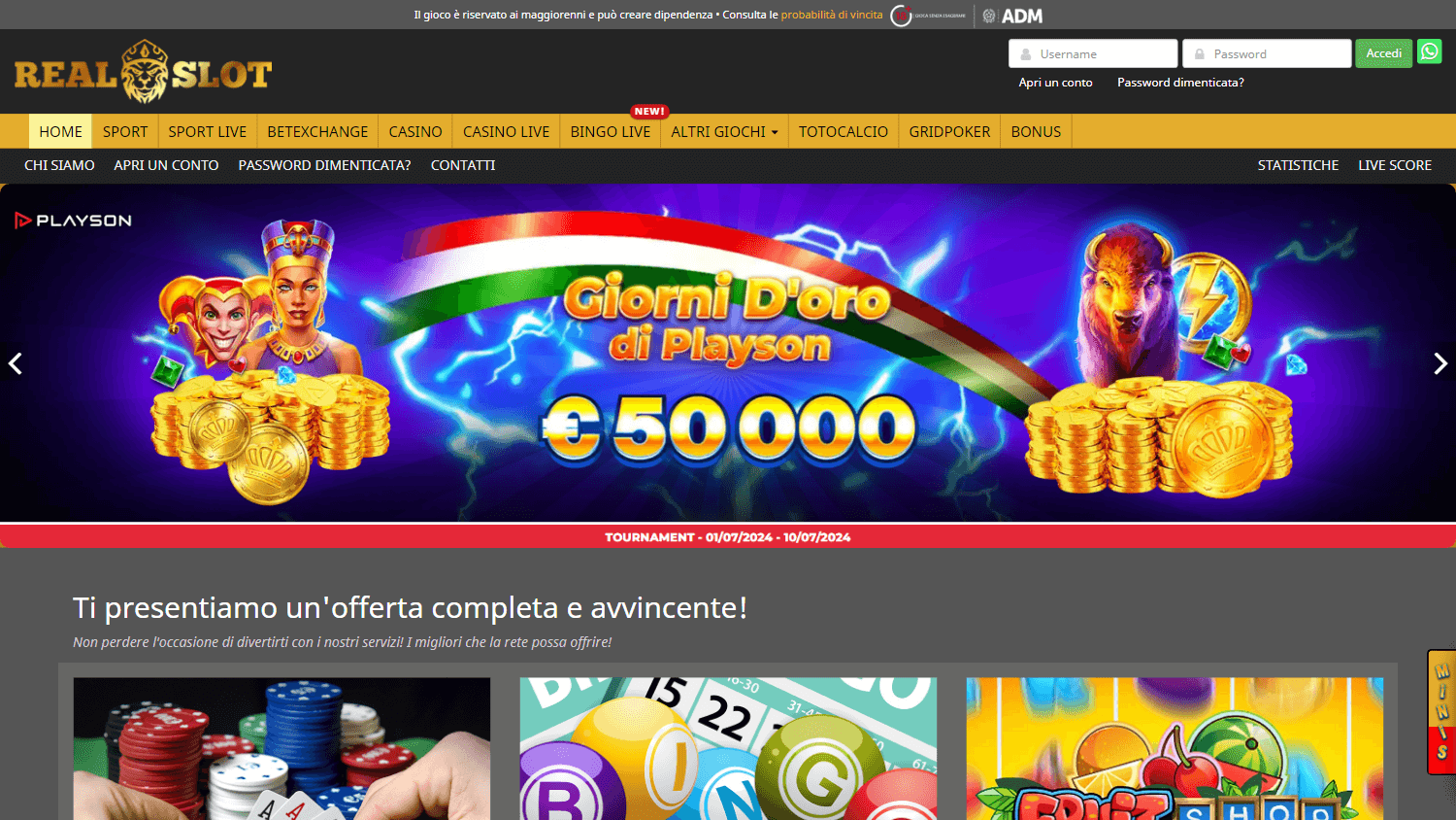 realslot_casino_homepage_desktop