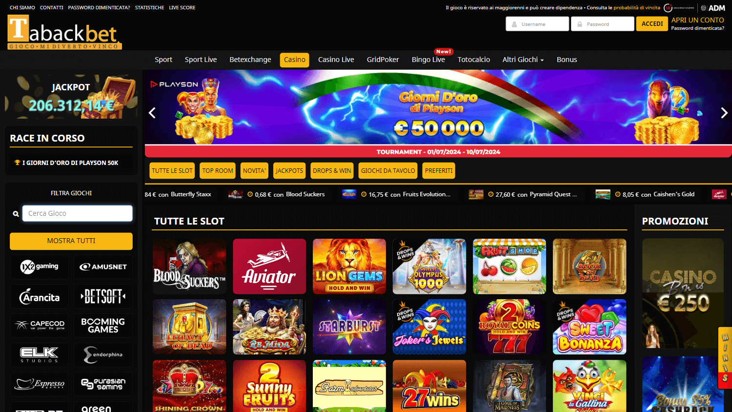 tabackbet_casino_game_gallery_desktop