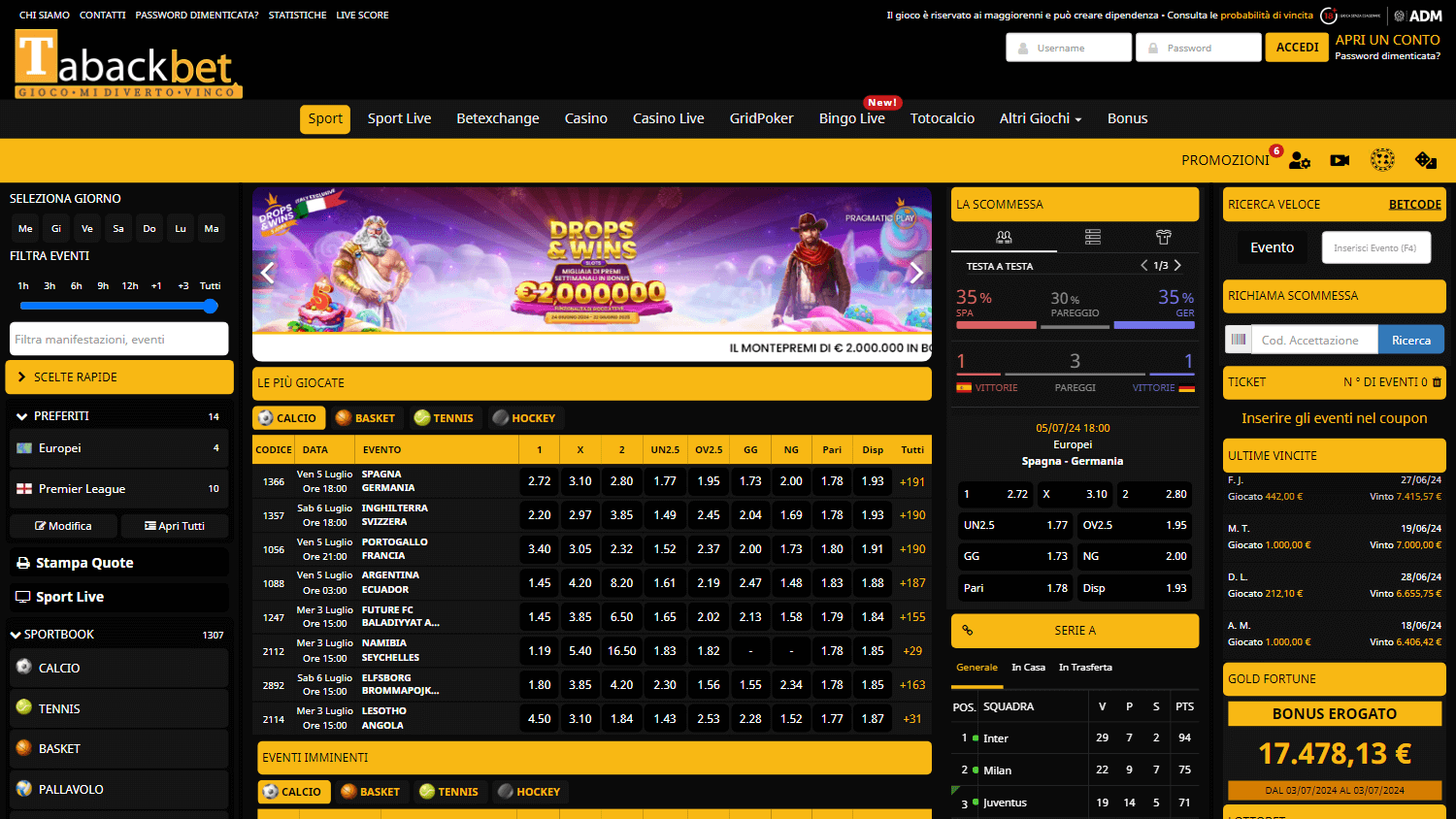 tabackbet_casino_homepage_desktop