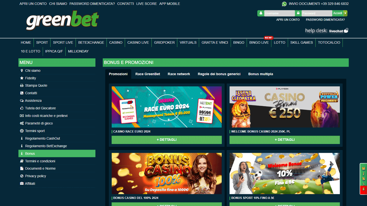 greenbet_casino_promotions_desktop