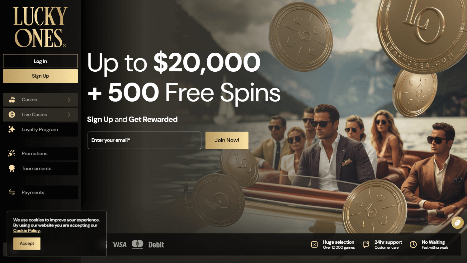 Lucky Ones Casino anmeldelse: Funksjoner, betalingsmetoder og support