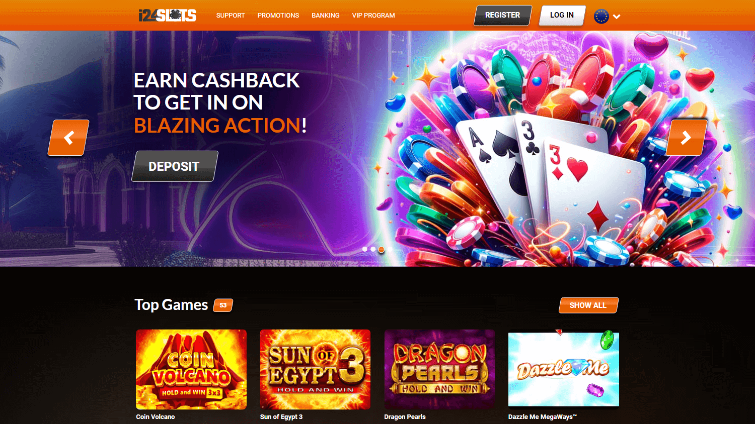 i24slots_casino_homepage_desktop