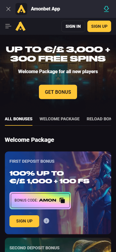 Amonbet Casino Promotions