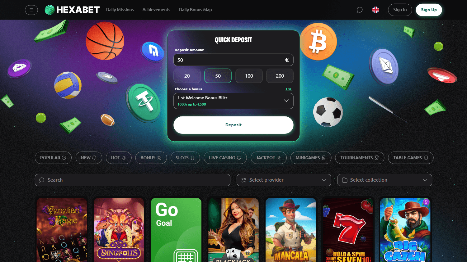 hexabet_casino_game_gallery_desktop