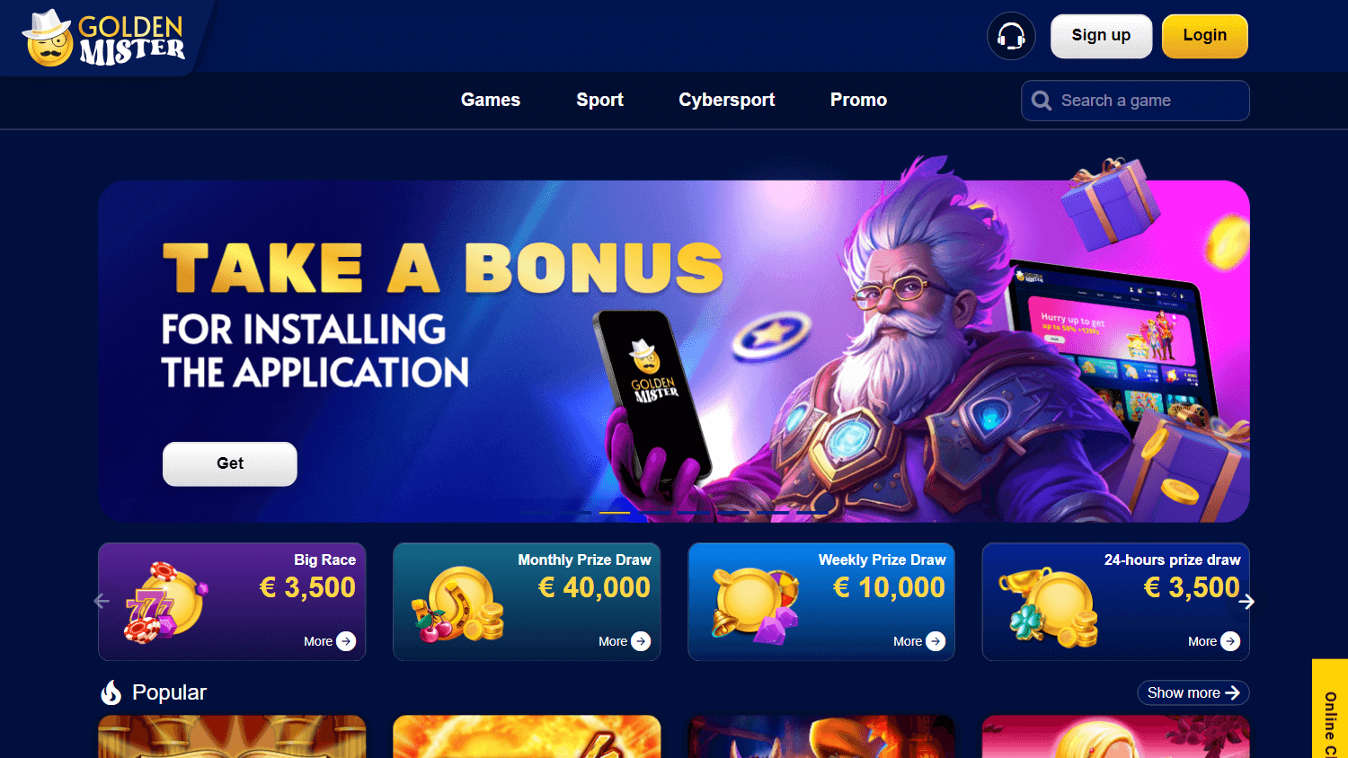 golden_mister_casino_homepage_desktop