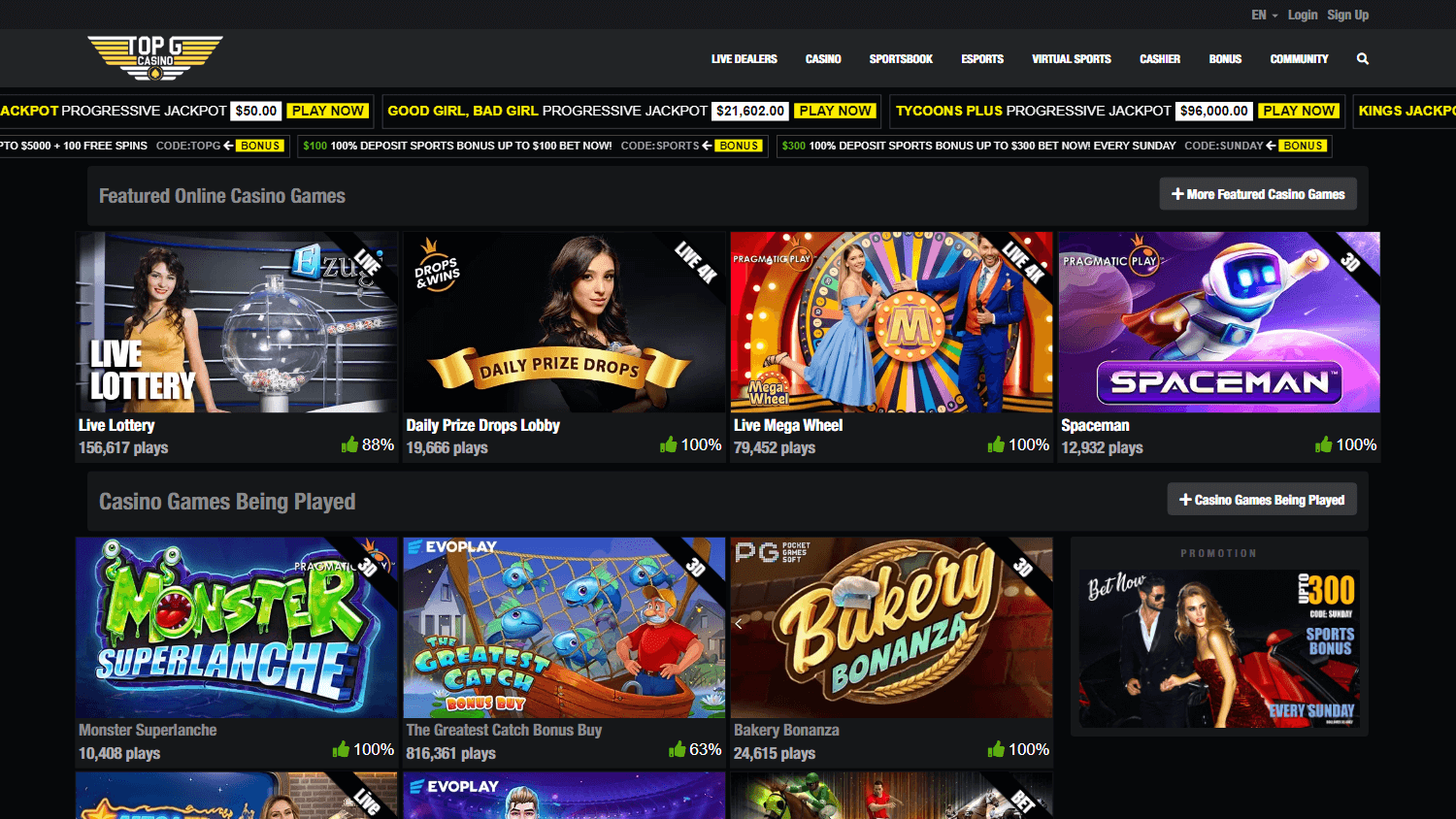 top_g_casino_homepage_desktop