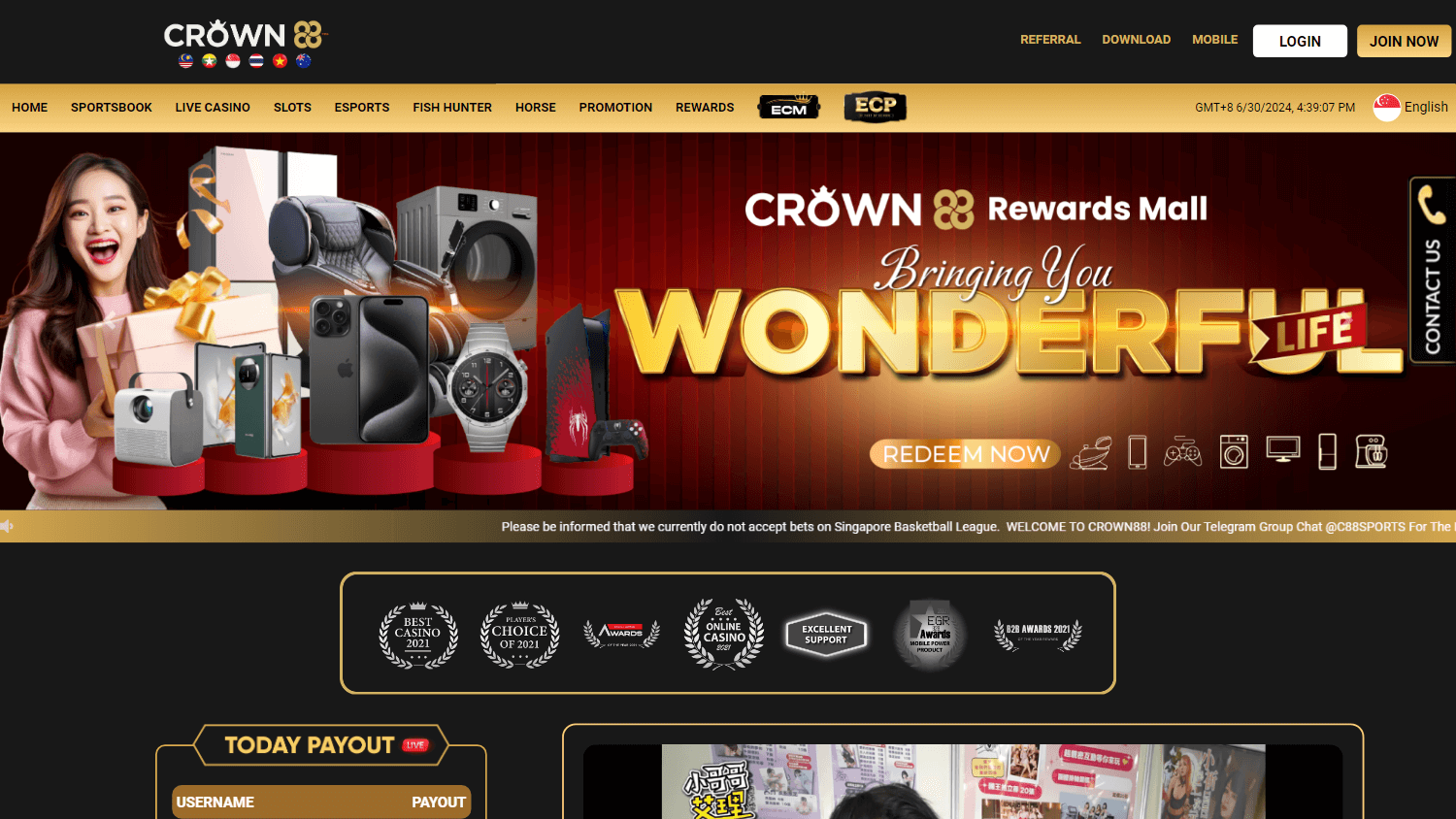 Review: Crown88 Casino for Australian Players