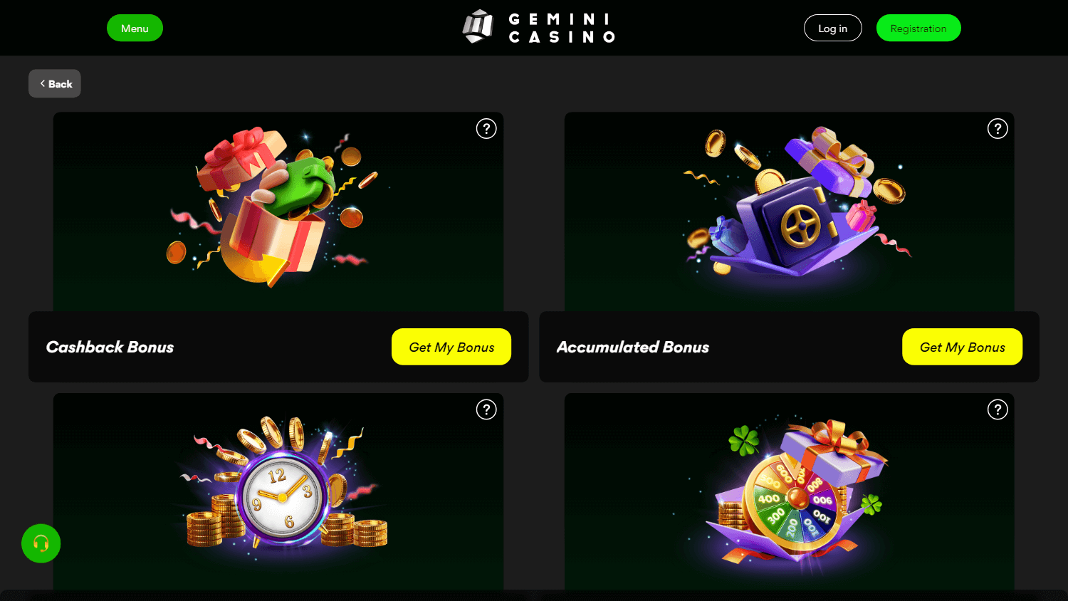 gemini casino no deposit bonus