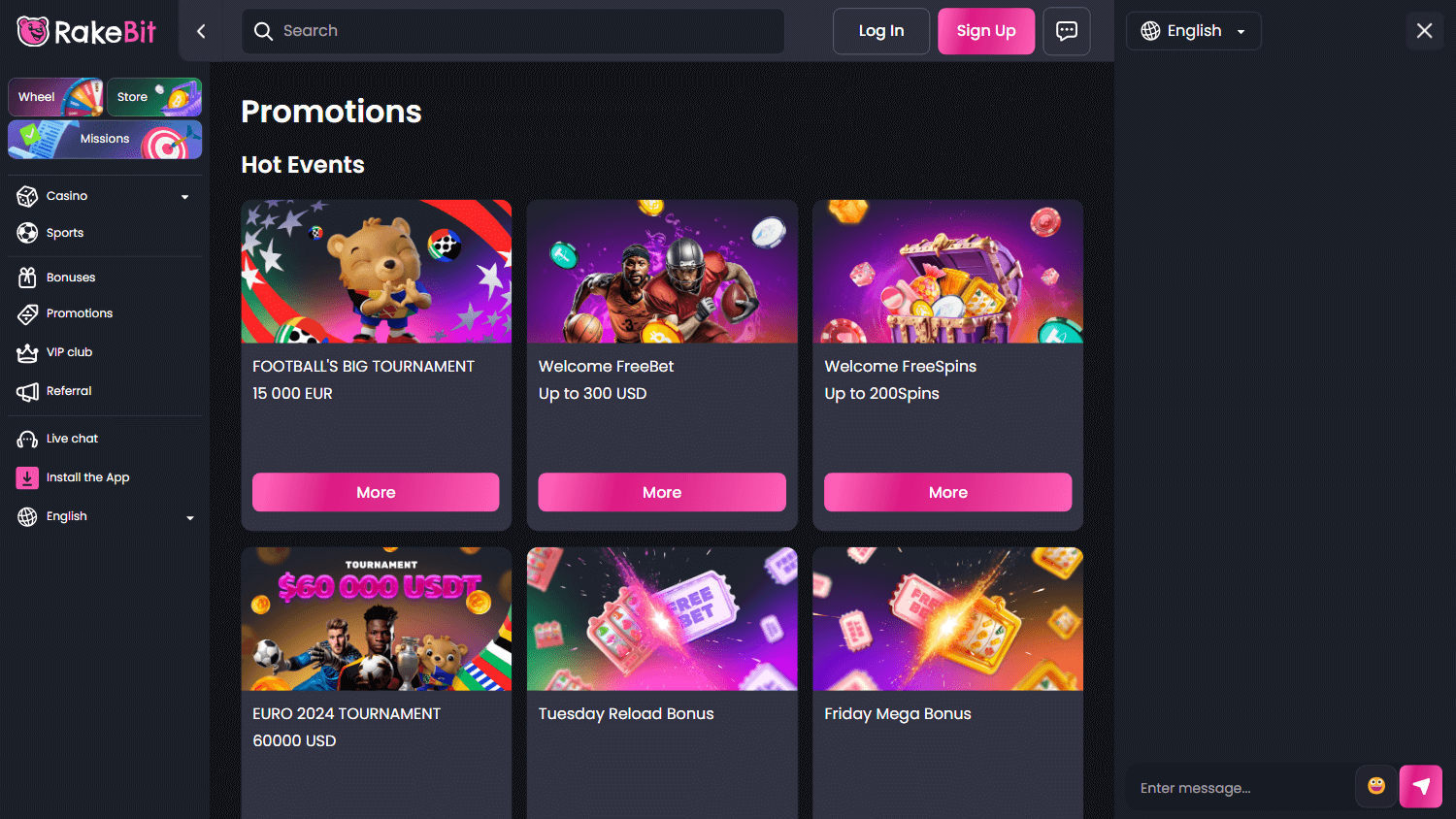 rakebit_casino_promotions_desktop