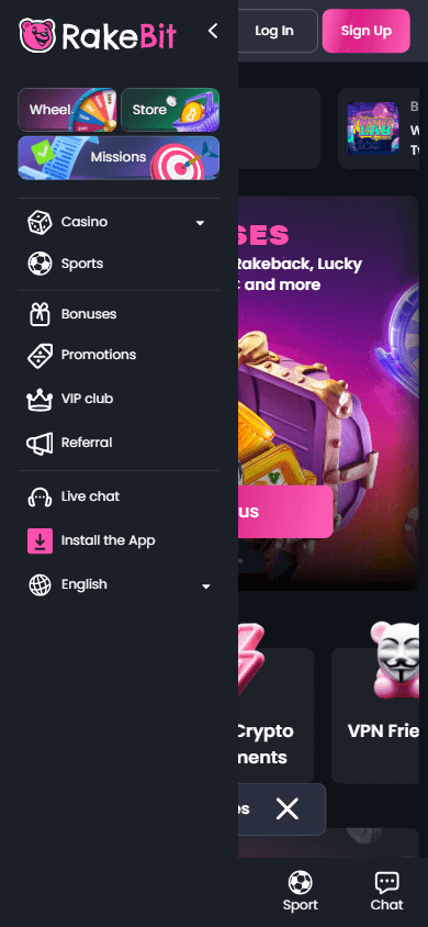 rakebit_casino_homepage_mobile