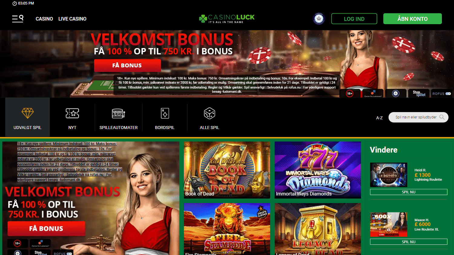 casino_luck_dk_homepage_desktop