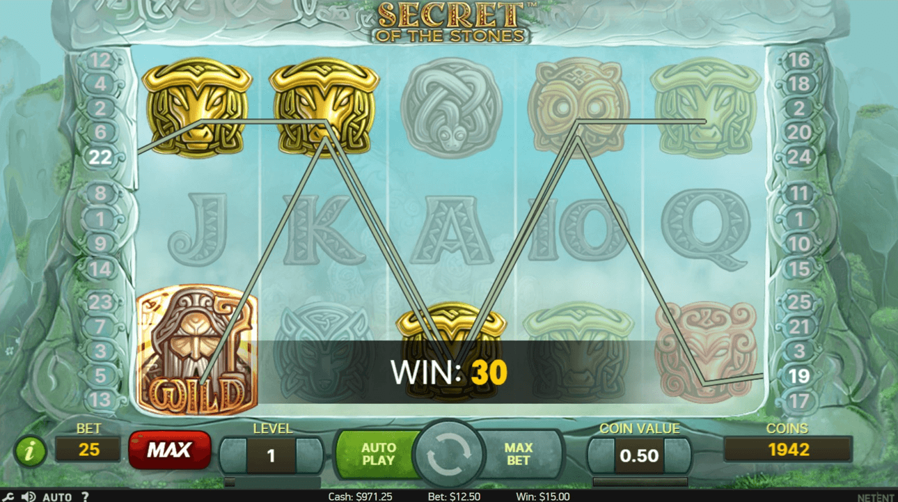 Secret of the Stones win