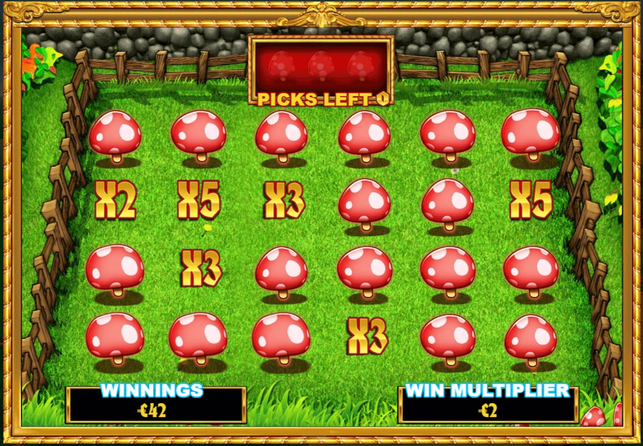 Slingo Rainbow Riches picking game