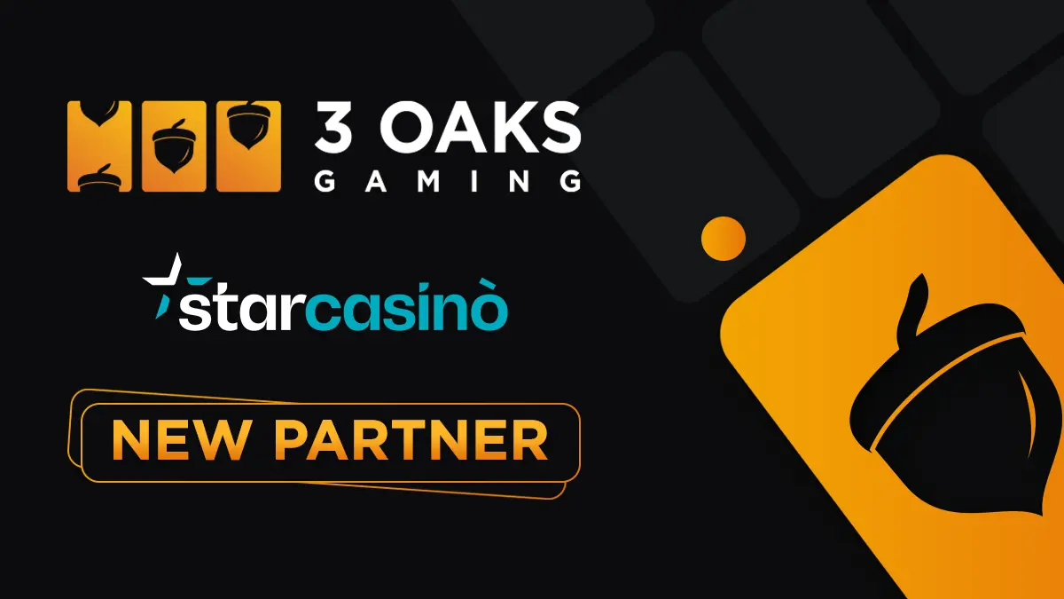 3 Oaks Gaming and StarCasino partnership